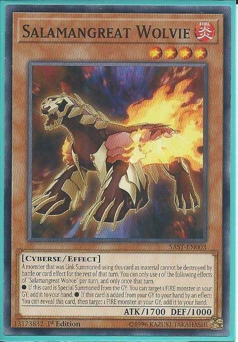 SAST-EN003 Salamangreat Wolvie – Common