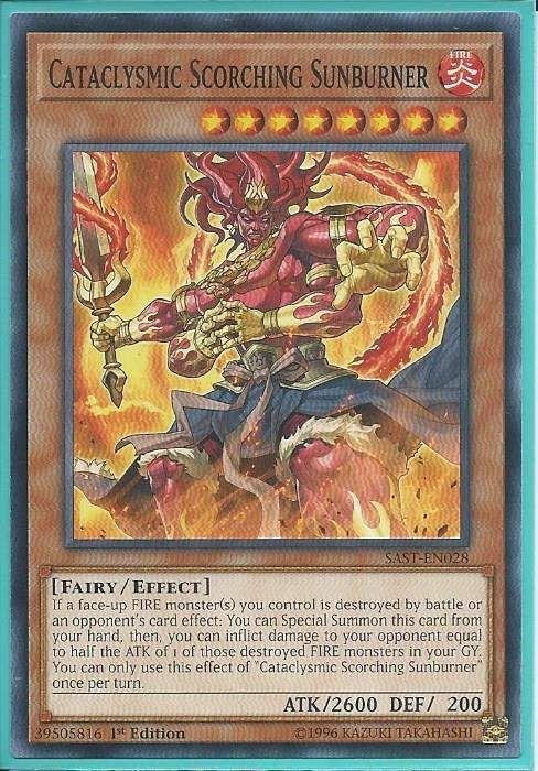 SAST-EN028 Cataclysmic Scorching Sunburner – Common