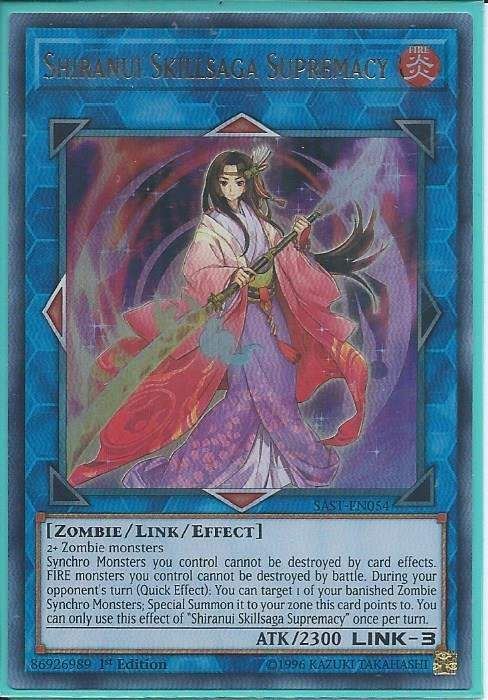 2tvni SAST-EN054 Shiranui Skillsaga Supremacy – Ultra Rare
