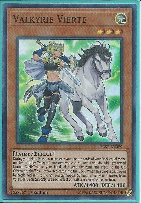 SAST-EN089 Valkyrie Vierte – Super Rare