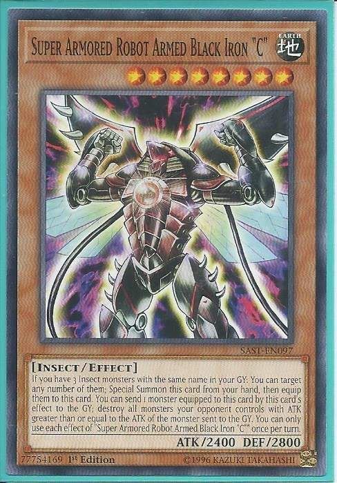 SAST-EN097 Super Armored Robot Armed Black Iron “C” – Common