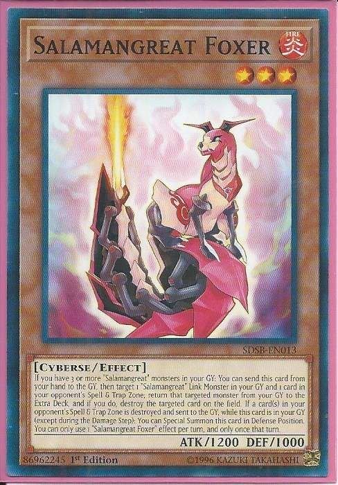 kduy SDSB-EN013 Salamangreat Foxer – Common