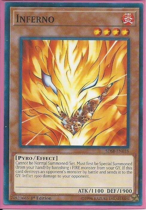 kduy SDSB-EN018 Inferno – Common