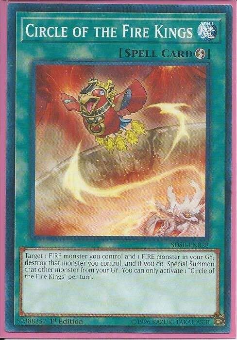 kduy SDSB-EN028 Circle Of The Fire Kings – Common