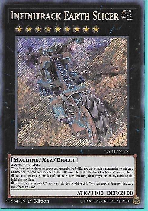 INCH-EN009 Infinitrack Earth Slicer – Secret Rare