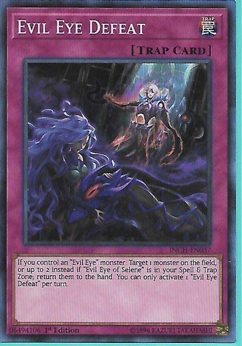 INCH-EN037 Evil Eye Defeat – Super Rare