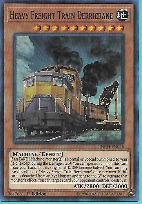 INCH-EN046 Heavy Freight Train Derricrane – Super Rare