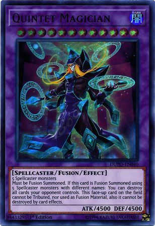 DUPO-EN040 Quintet Magician Ultra Rare