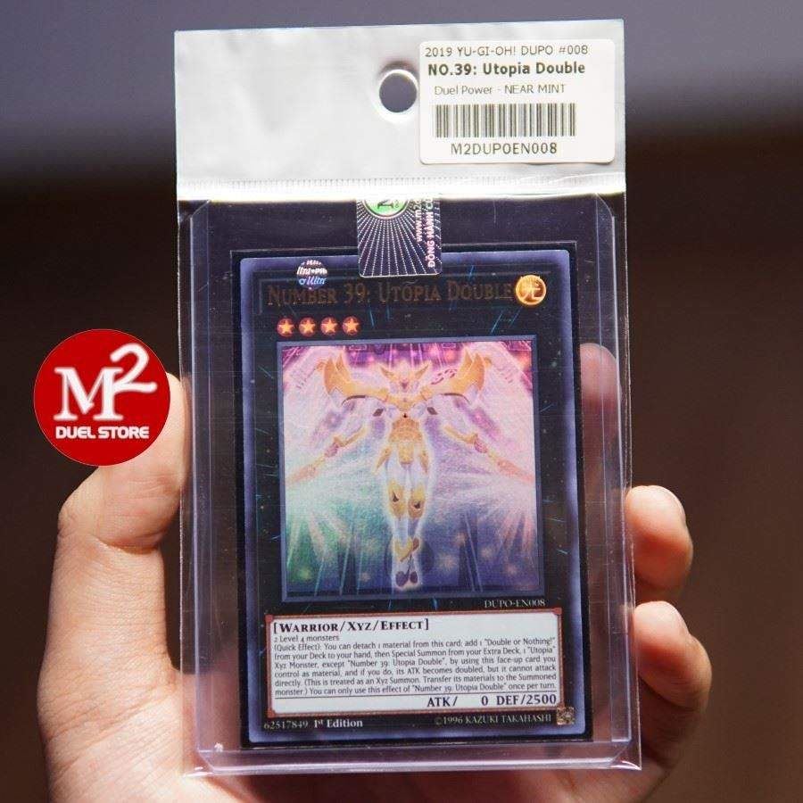 DUPO-EN008 Number 39: Utopia Double Ultra Rare - Bảo quản theo tiêu chuẩn M2SCCQ