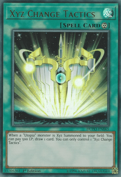 DUPO-EN065 Xyz Change Tactics Ultra Rare