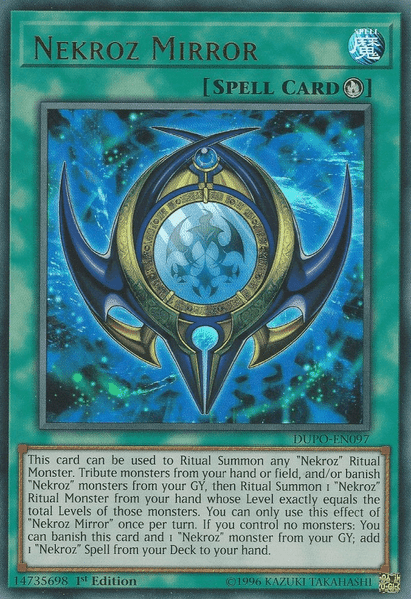 DUPO-EN097 Nekroz Mirror Ultra Rare