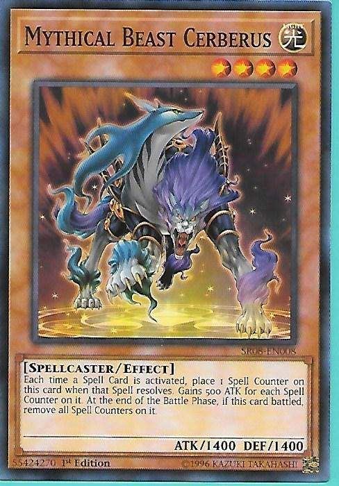 SR08-EN008 Mythical Beast Cerberus – Common