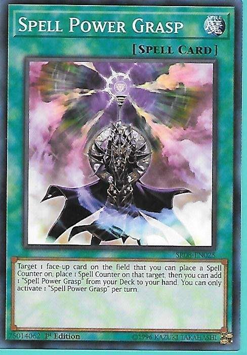 SR08-EN025 Spell Power Grasp – Common