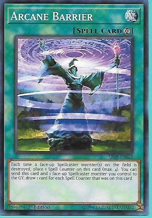 SR08-EN026 Arcane Barrier – Common