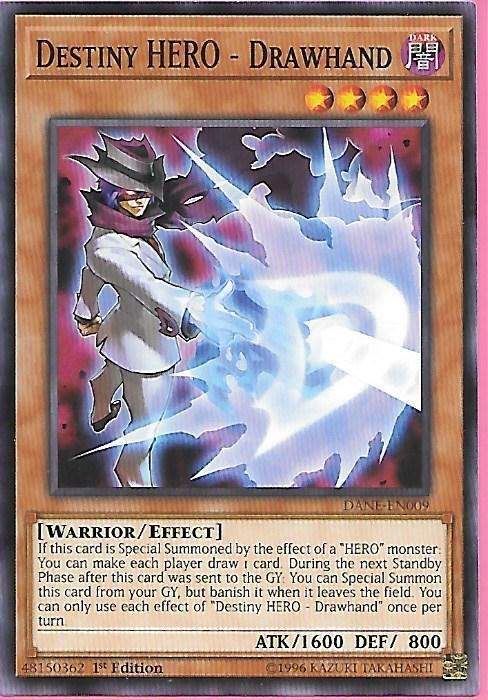 kduy DANE-EN009 Destiny Hero – Drawhand – Common