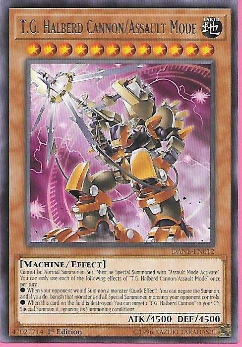 DANE-EN012 T.G. Halberd Cannon/Assault Mode – Rare