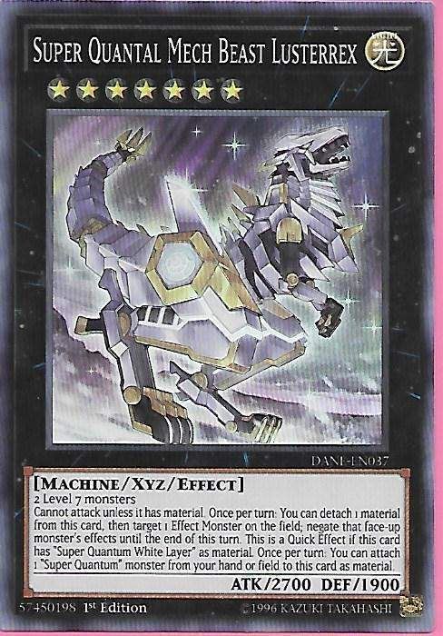 DANE-EN037 Super Quantal Mech Beast Lusterrex – Super Rare