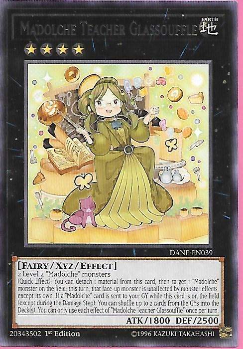 DANE-EN039 Madolche Teacher Glassouffle – Rare