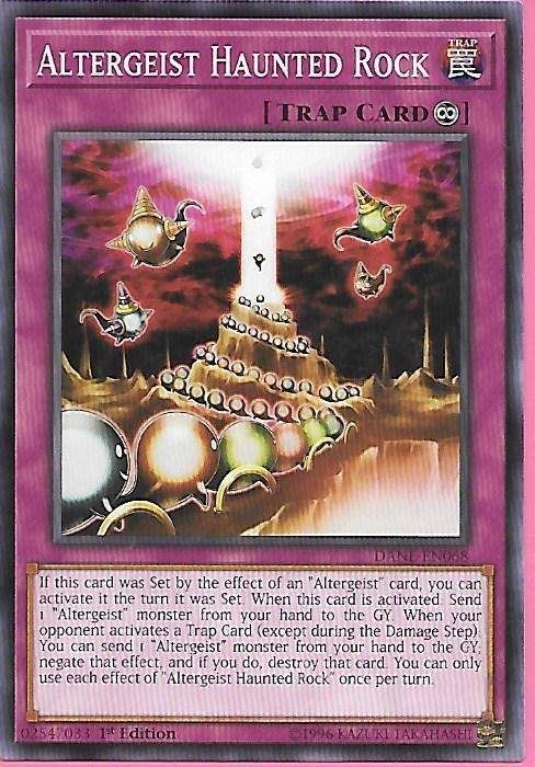 DANE-EN068 Altergeist Haunted Rock – Common