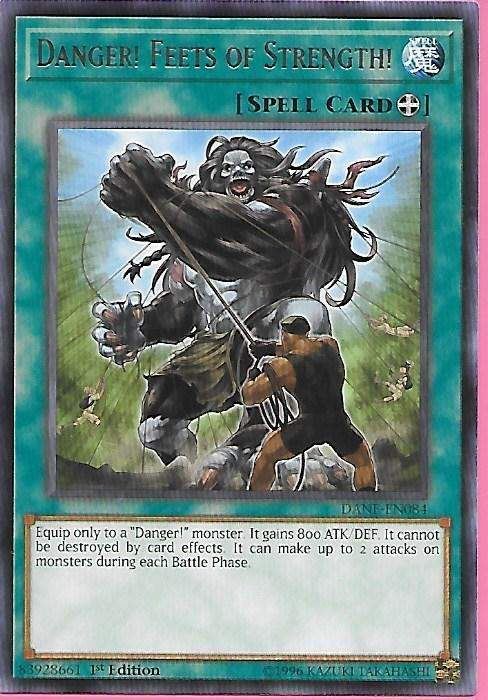 DANE-EN084 Danger! Feets of Strength! – Rare