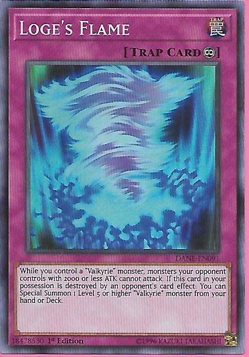 DANE-EN091 Loge’s Flame – Super Rare