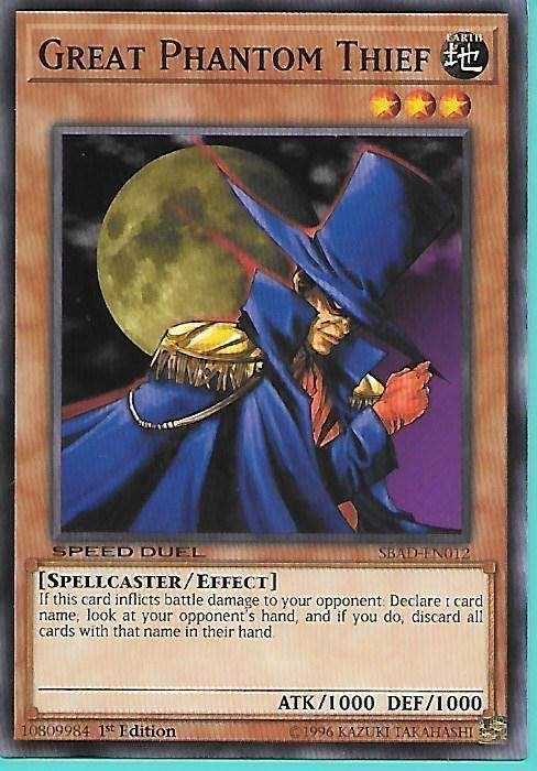 SBAD-EN012 Great Phantom Thief – Common