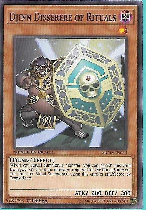 SBAD-EN013 Djinn Disserere of Rituals – Common