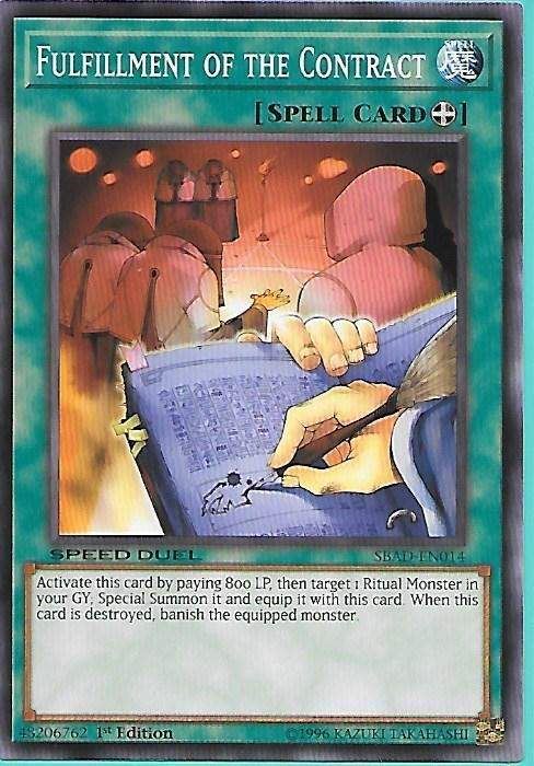 SBAD-EN014 Fulfillment of the Contract – Common