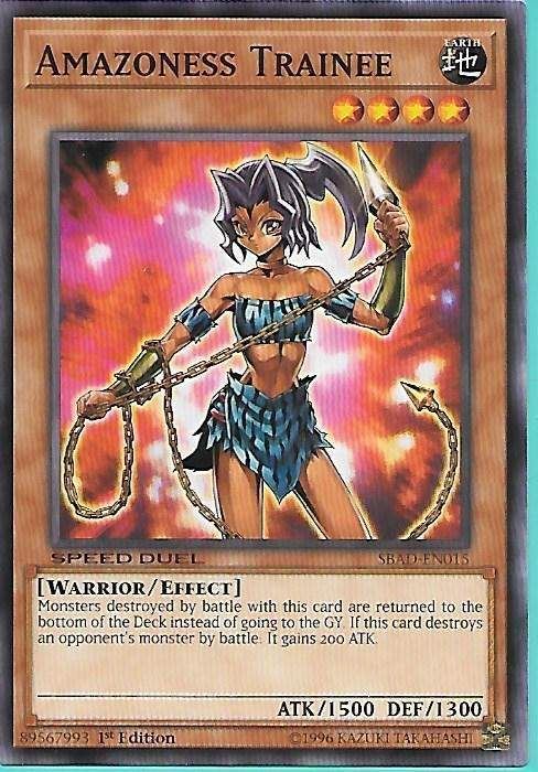 SBAD-EN015 Amazoness Trainee – Common