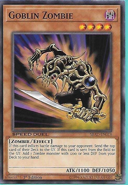 SBAD-EN018 Goblin Zombie – Common