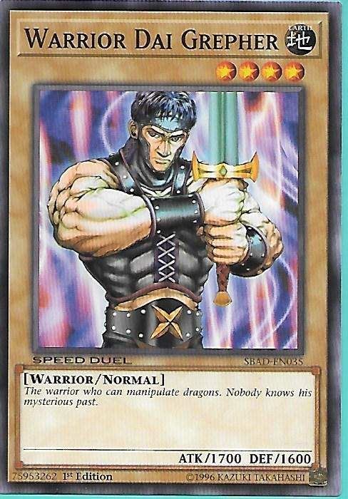 SBAD-EN035 Warrior Dai Grepher – Common