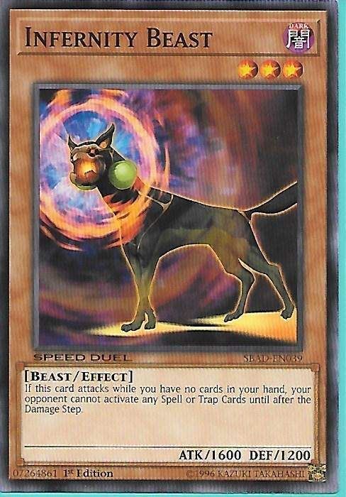 SBAD-EN039 Infernity Beast – Common