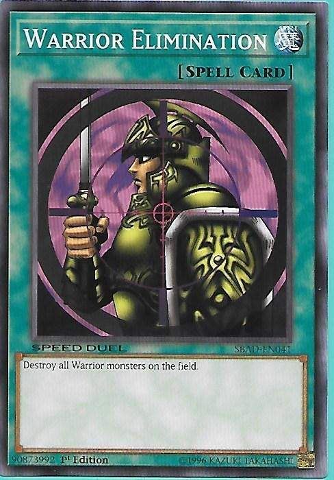 SBAD-EN041 Warrior Elimination – Common