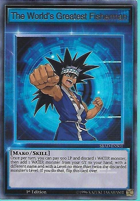 SBAD-ENS01 The World’s Greatest Fisherman – Ultra Rare