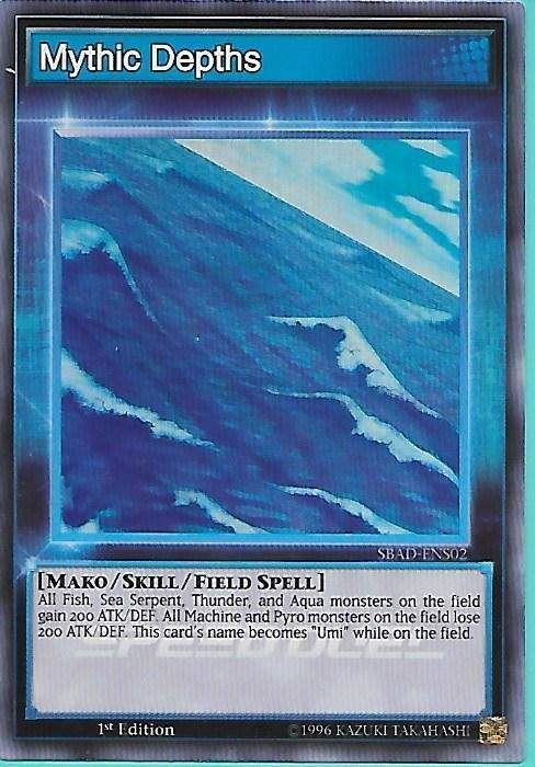 SBAD-ENS02 Mythic Depths – Super Rare