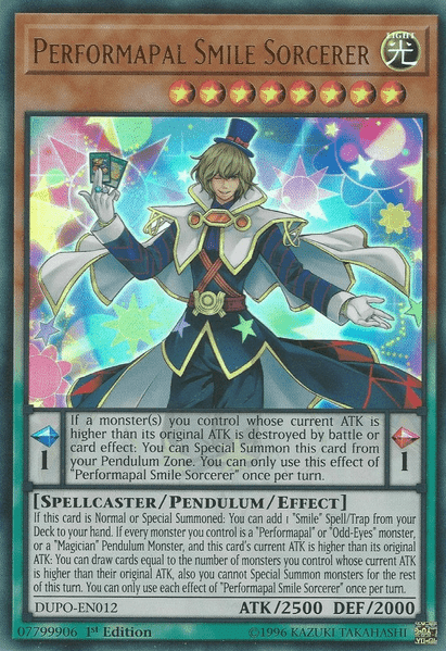DUPO-EN012 Performapal Smile Sorcerer Ultra Rare