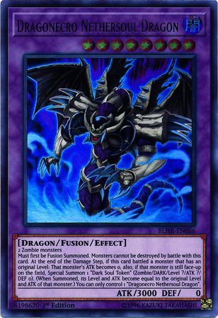 BLHR-EN066 Dragonecro Nethersoul Dragon-Ultra Rare