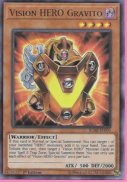 BLHR-EN009 Vision Hero Gravito-Ultra Rare