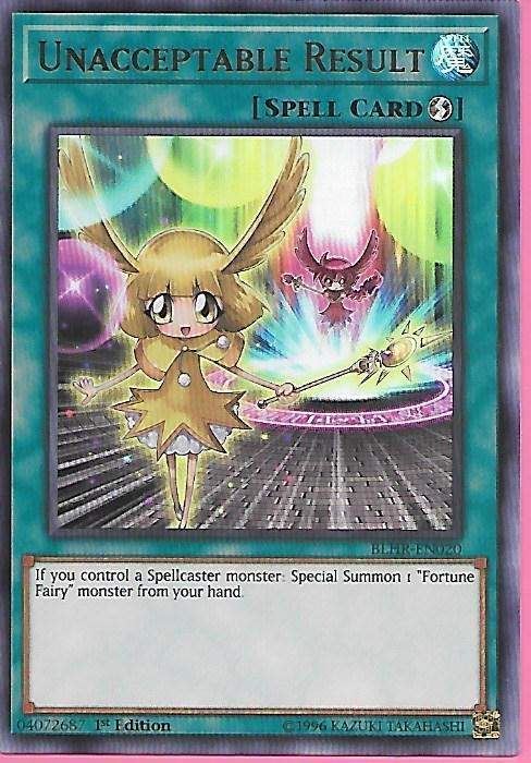 BLHR-EN020 Unacceptable Result-Ultra Rare