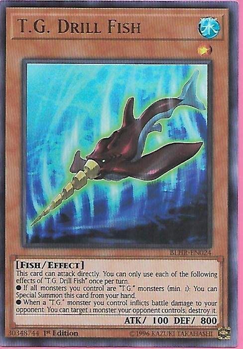 BLHR-EN024 T.G. Drill Fish-Ultra Rare