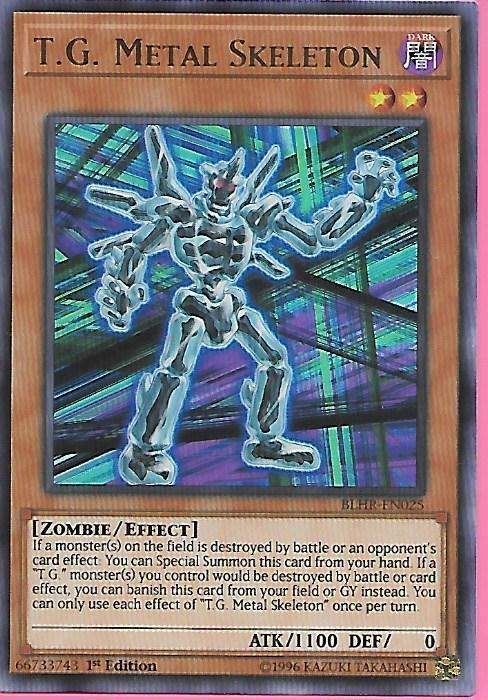 BLHR-EN025 T.G. Metal Skeleton - Ultra Rare