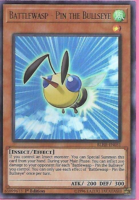 BLHR-EN031 Battlewasp – Pin The Bullseye-Ultra Rare