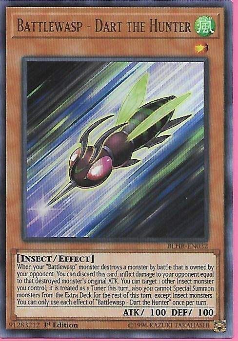 BLHR-EN032 Battlewasp – Dart The Hunter-Ultra Rare