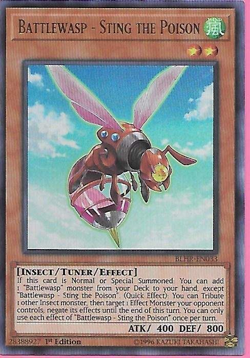 BLHR-EN033 Battlewasp – Sting The Poison-Ultra Rare