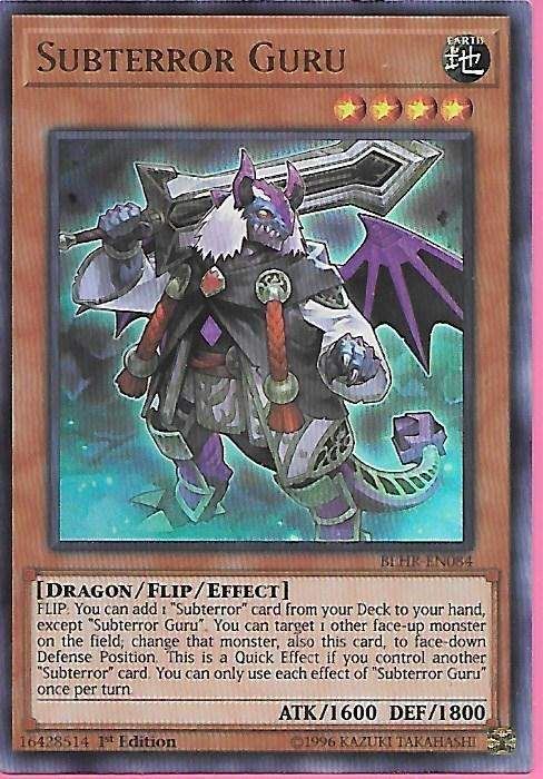 BLHR-EN084 Subterror Guru-Ultra Rare