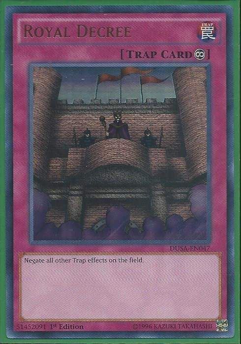 2tvni DUSA-EN047 Royal Decree – Ultra Rare