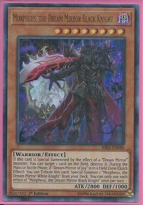 kduy RIRA-EN088 Morpheus the Dream Mirror Black Knight – Ultra Rare