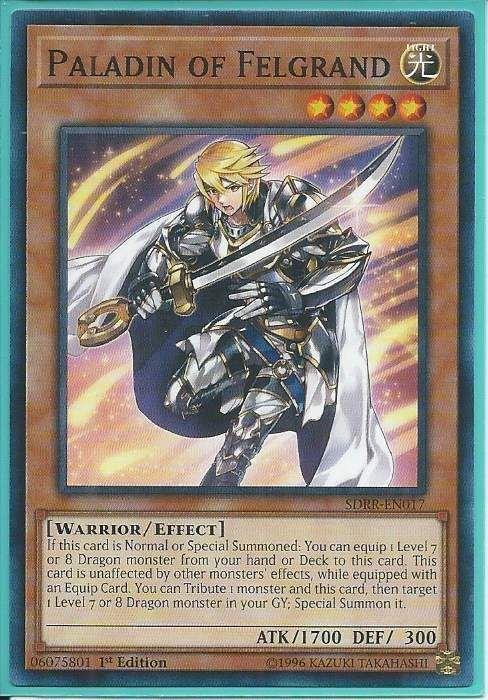 SDRR-EN017 Paladin Of Felgrand – Common