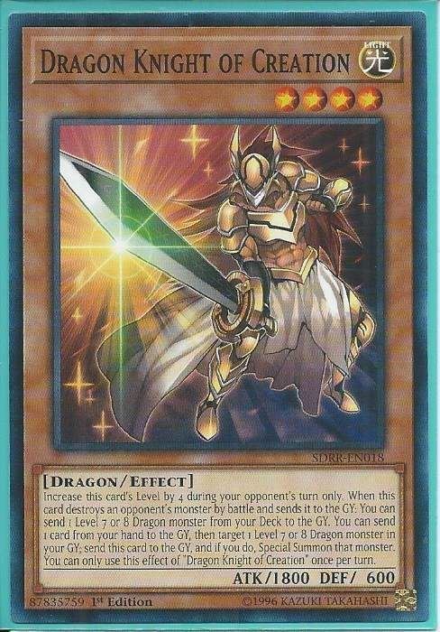 SDRR-EN018 Dragon Knight Of Creation – Common