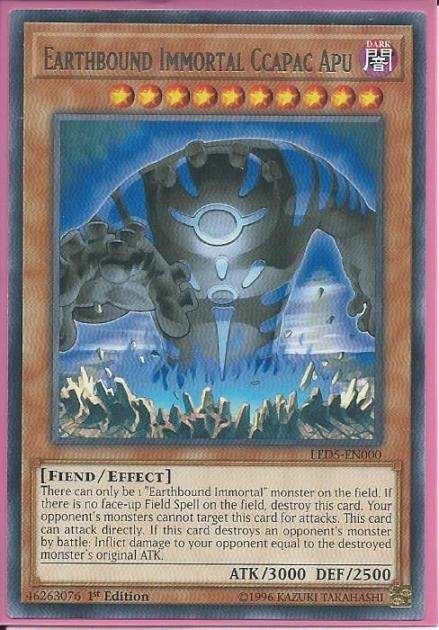 LED5-EN000 Earthbound Immortal Ccapac Apu – Rare